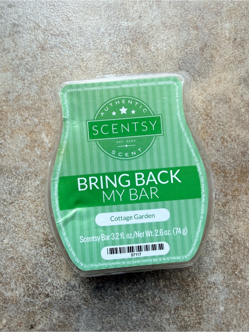 SCENTSY Bar Cottage Garden